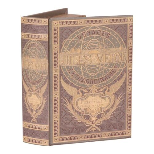 Book box 23 cm Jules Verne
