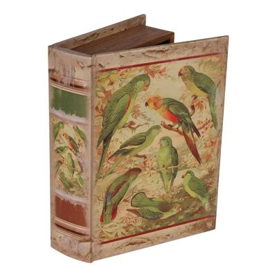 Book box 23 cm Parrots