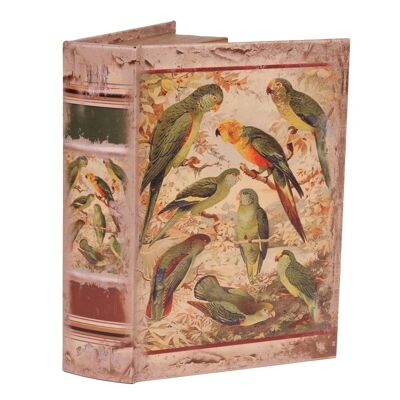 Book box 27 cm Parrots