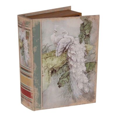 Book box 29cm Peacock