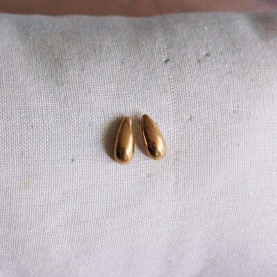 Stainless steel drop stud – gold