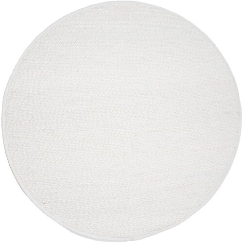 Vloerkleed Stone White Rond ø200 cm