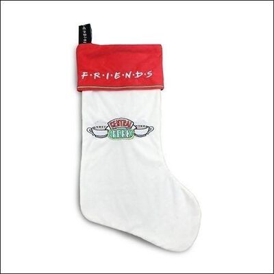 Friends Central Perk Chaussette de Noël blanche