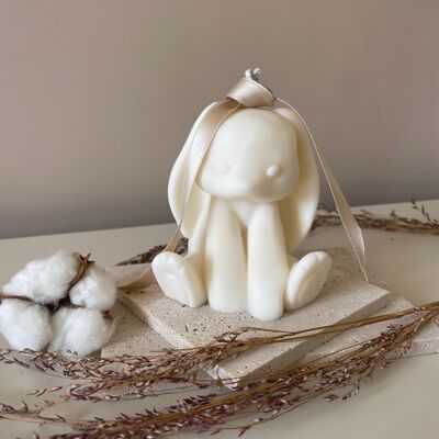 Rabbit Josh - unscented decorative candle