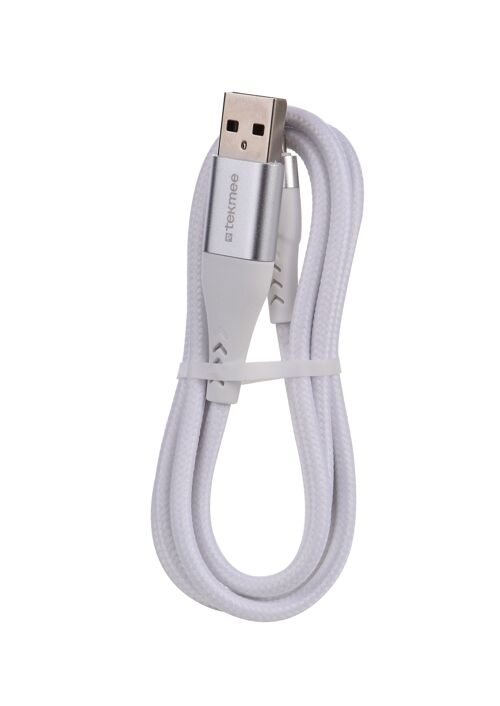 CHARGEUR 1M 2-EN-1 LIGHTNING/TYPE-C ET USB