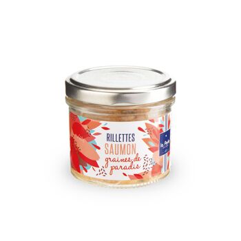 Rillettes de saumon aux graines de paradis 1