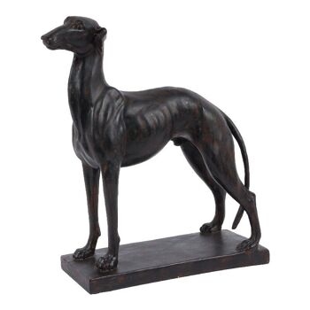 Figue. Statue de chien Lévrier 1