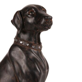Figue. Statue chien Braque de Weimar 3
