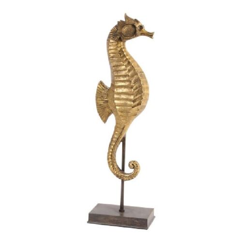 Fig. Sea Horse on stand resin