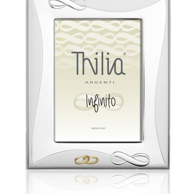 Photo Frame 18x24 cm Silver "Infinito" Wedding Line