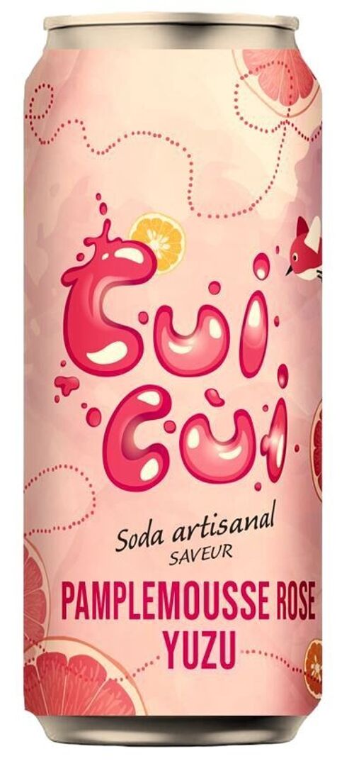 Soda PAMPLEMOUSSE ROSE / YUZU