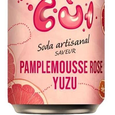 Soda PAMPLEMOUSSE ROSE - YUZU