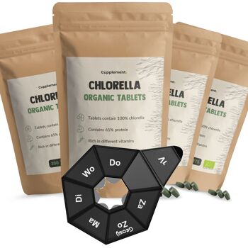 Cupplement - Chlorella 300 Comprimés - Bio - Sans poudre ni flocons - Supplément - Superfood - Spiruline 8