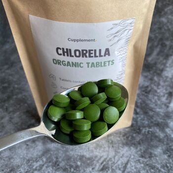 Cupplement - Chlorella 300 Comprimés - Bio - Sans poudre ni flocons - Supplément - Superfood - Spiruline 12