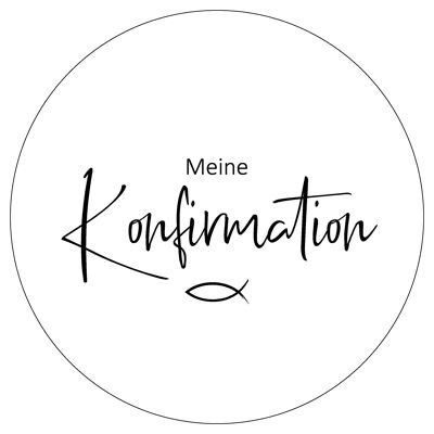 Dekoboard "Meine Konfirmation"