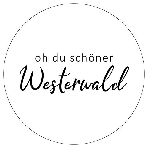 Dekoboard "Oh du schöner Westerwald"