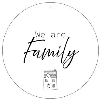 Tableau décoratif "Nous sommes une famille" 3