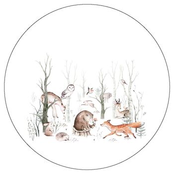 Tableau décoratif « Animaux de la forêt » 3