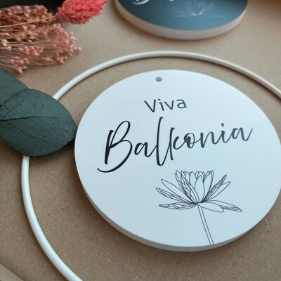Mini-tableau "Viva Balconia"