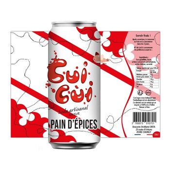 Soda saveur PAIN D'ÉPICES 2