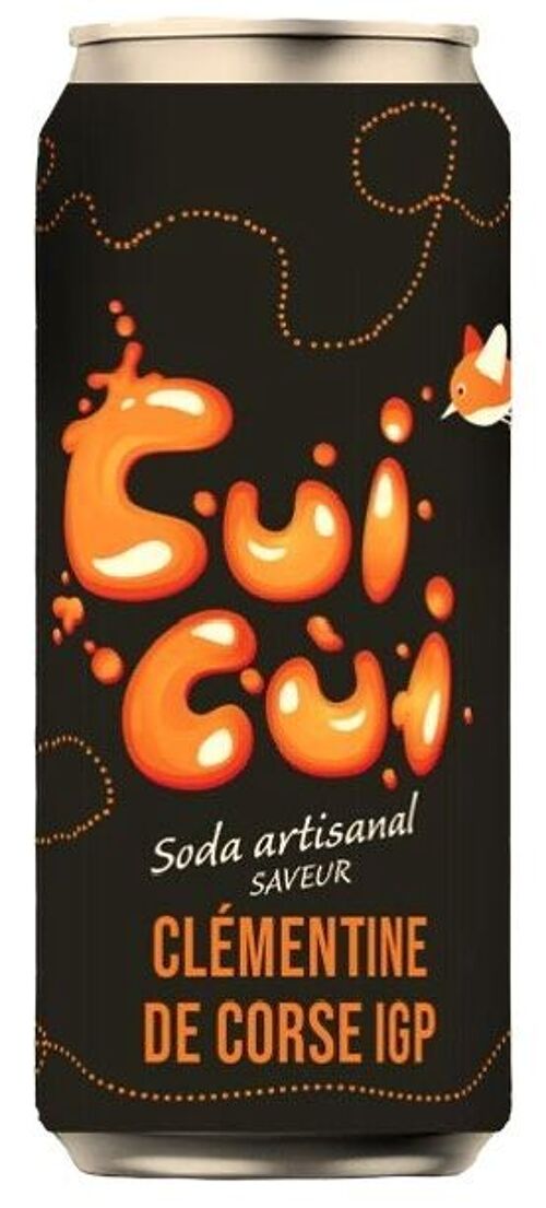 Soda saveur CLEMENTINE DE CORSE IGP