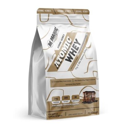 Atomic Whey Premium Proteinmischung 900 g – Irische Schokoladencreme