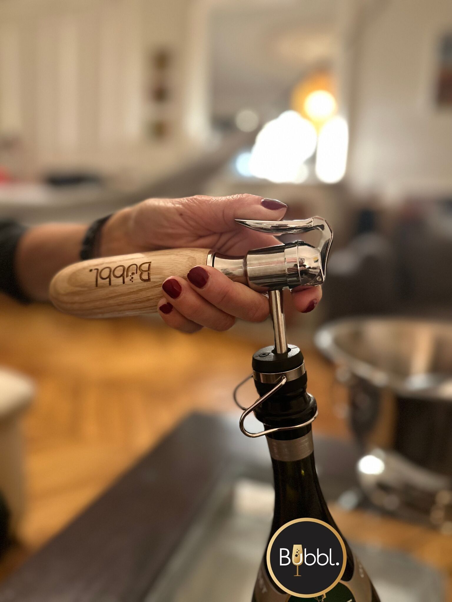 Système breveté de conservation du Champagne