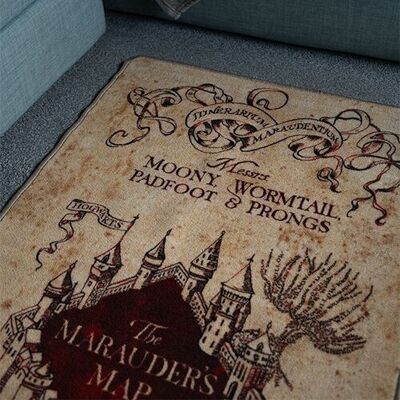 Harry Potter – Tappeto con la mappa dei Malandrini