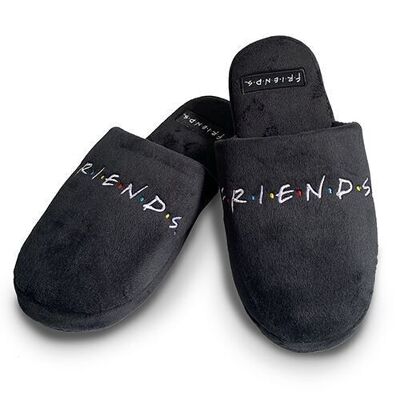 Pantuflas con logo de Friends - Talla de mujer 5-7