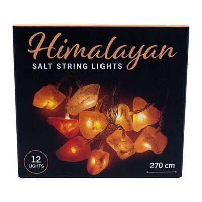 Luces de cadena de sal del Himalaya