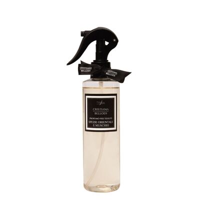 Spray Assainissant Parfumé pour Tissus et Surfaces 250 ml Épices Orientales et Musc