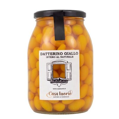 Natural whole yellow datterino tomatoes - 1000 g