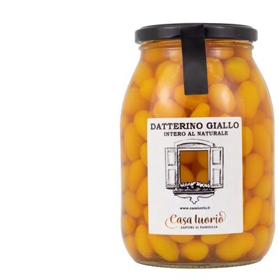 Natural whole yellow datterino tomatoes - 1000 g