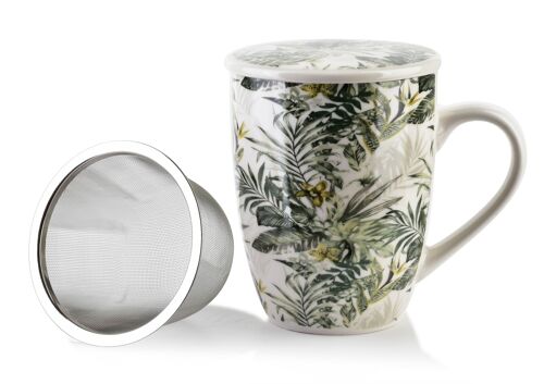 EDDY Jungle mug with infuser and lid