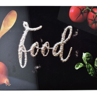 ARIA Cutting board 40x30cm glass food