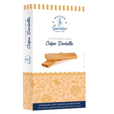 Crêpe Dentelle L'Authentique – 125g-Karton – Bretonischer Keks – Gavottes