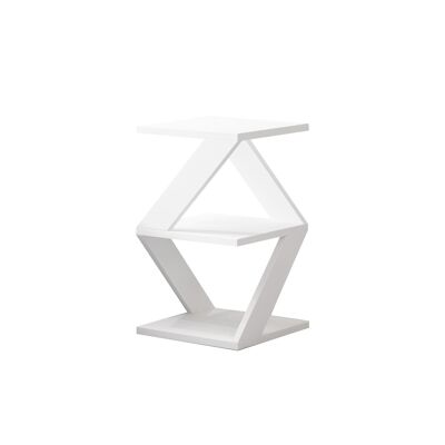 Table d'appoint tulipe blanc 91508