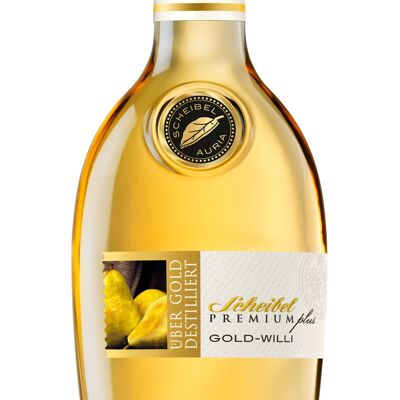 Scheibel PREMIUMplus Gold-Willi alcohol 40% vol. 0,35 litros