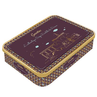 L'Authentique Lace Crêpe - Dinan Caja Metal 100g - Galleta Bretona - Gavotas