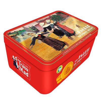 Palet de Pont-Aven®  - Mini Coffret Métal Gauguin 130g - Biscuit Breton - Traou Mad