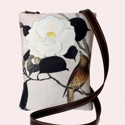 Hilda Shoulder Bag "Flower and Bird"
