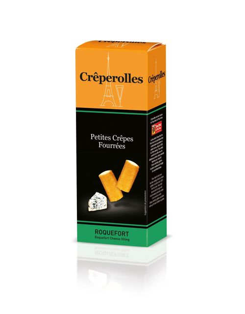 Crêpes Apéritives Roquefort - Etui 100g - Biscuit Apéritif