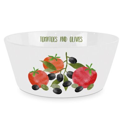 Tomatoes & Olives Trend Bowl