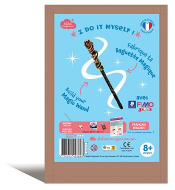 Kit "Fabrique ta baguette magique" - Bricolage enfant français/anglais - FIMO Kids 1