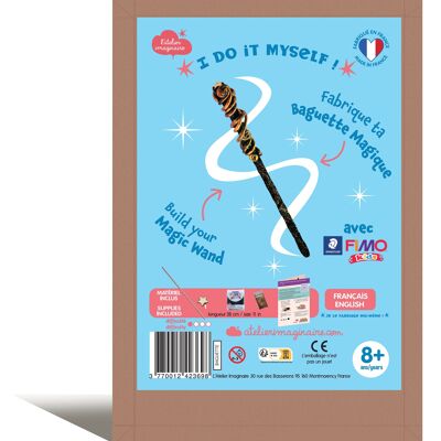 "Make your magic wand" kit - French/English children's crafts - FIMO Kids