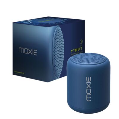 Moxie Tweet 5W Bluetooth-Lautsprecher – Blau