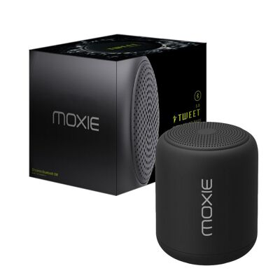 Moxie Tweet 5W bluetooth speaker - Black