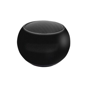 Mini Enceinte en Aluminium Noir - Puissance 3W 2