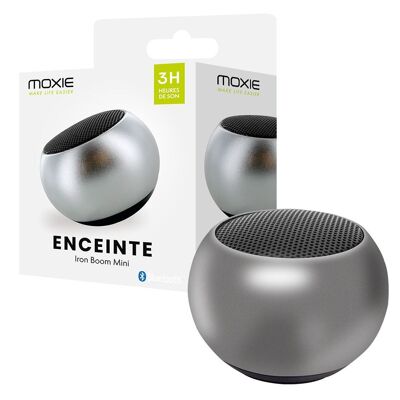 Mini Silver Aluminum Speaker - 3W Power