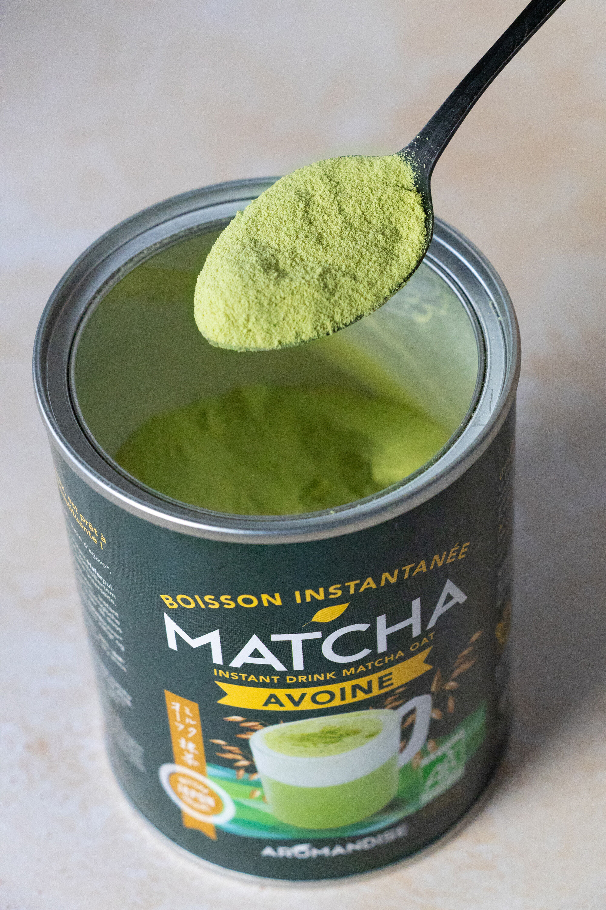 Matcha avoine thé vert en poudre bio - 170g -Aromandise
